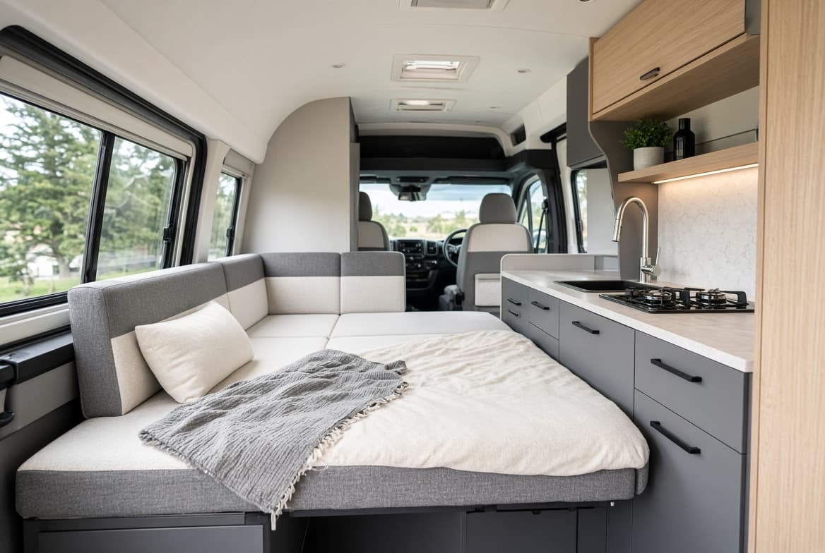 2024 VW T7 Transporter 150PS Automatic — Brand New Conversion photo